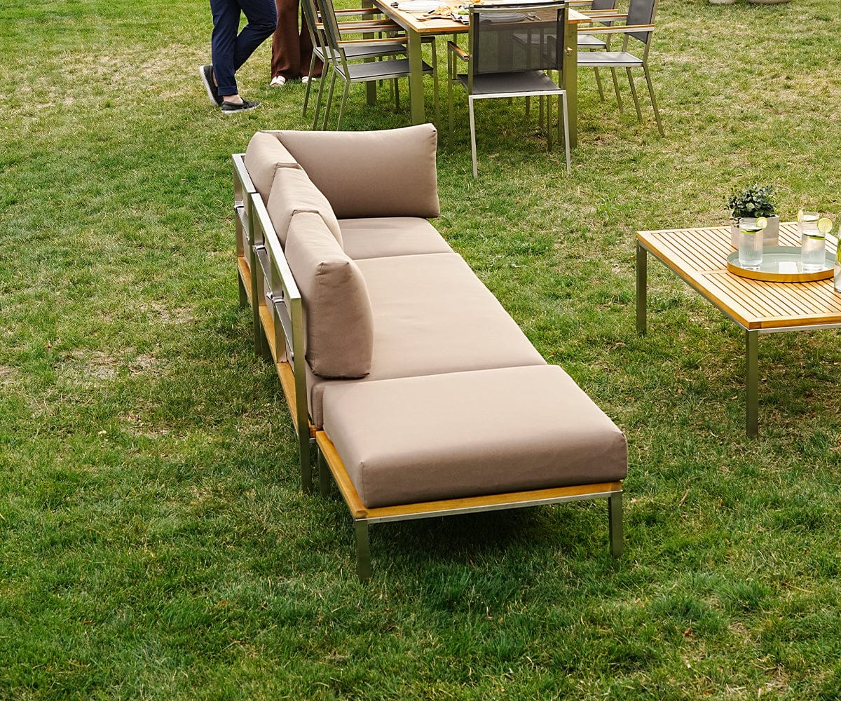 Farino Outdoor Armless Sofa