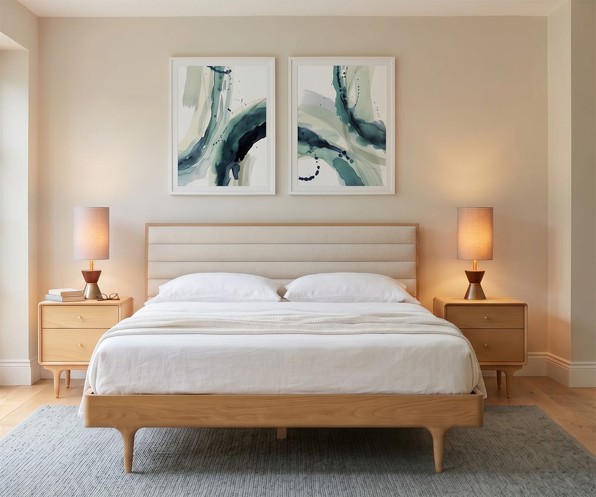 Hendrick Bed  - White Oak