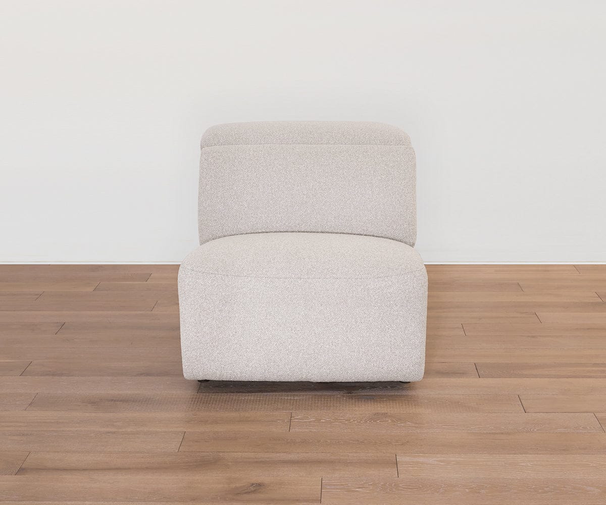 Bomani Modular Power Armless Chair
